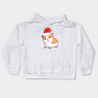 Guinea Pig Santa Kids Hoodie